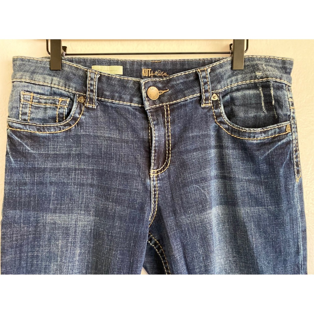 Kut from the Kloth Women's Boot Cut Jeans - Dark Blue - Picture 4 of 13